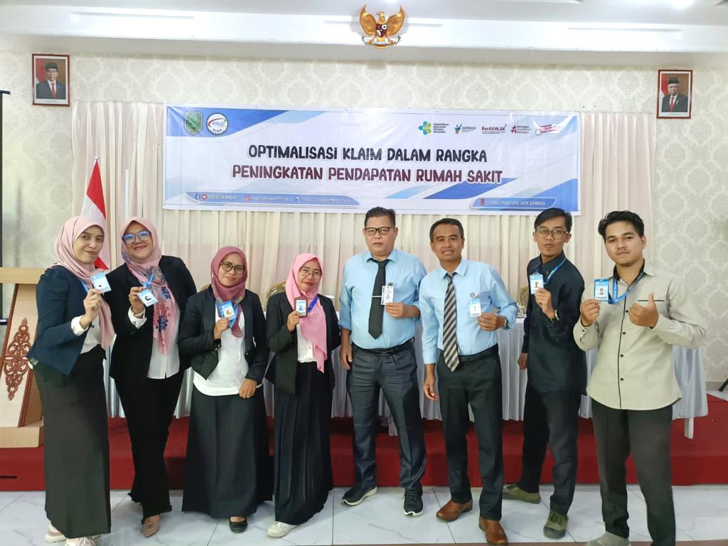 RSUD Sambas Menyelenggarakan On Job Training - Optimalisasi Klaim Dalam Rangka Peningkatan Pendapatan Rumah Sakit
